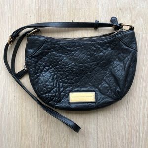 Black Leather Marc Jacobs Bag